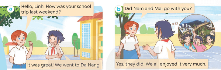 Tiếng Anh 5 Bài 28 - Unit 10 · Lesson 1 - Hình 1