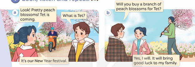 Tiếng Anh 5 Bài 34 - Unit 12 · Lesson 1 - Hình 1