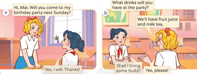 Tiếng Anh 5 Bài 38 - Unit 13 · Lesson 2 - Hình 1