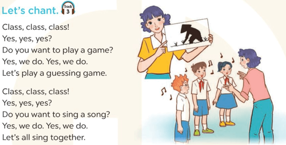 Tiếng Anh 5 Bài 63 - Starter · C. Classroom instructions - Hình 1
