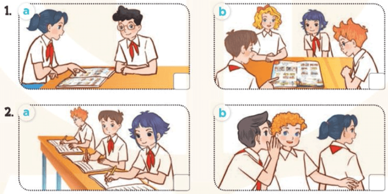 Tiếng Anh 5 Bài 63 - Starter · C. Classroom instructions - Hình 2