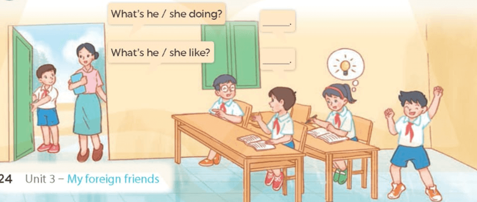 Tiếng Anh 5 Bài 8 - Unit 3 · Lesson 2 - Hình 3