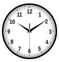 Toán 1 Bài 34 - Xem giờ đúng trên đồng hồ - Hình 1