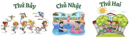 Toán 1 Bài 35 - Ngày trong tuần - Hình 4