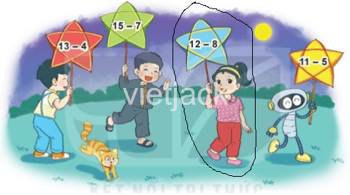 Toán 2 Bài 12 - Bảng trừ (qua 10) - Hình 1
