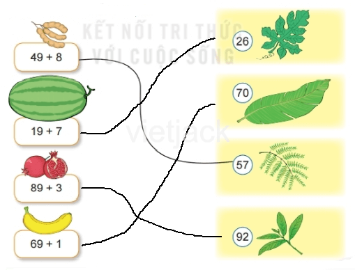 Toán 2 Bài 19 - Phép cộng (có nhớ) số có hai chữ số với số có một chữ số - Hình 12