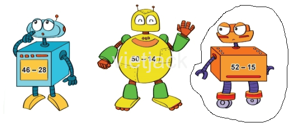 Toán 2 Bài 23 - Phép trừ (có nhớ) số có hai chữ số cho số có hai chữ số - Hình 14