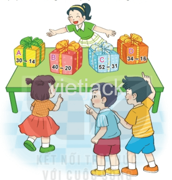Toán 2 Bài 23 - Phép trừ (có nhớ) số có hai chữ số cho số có hai chữ số - Hình 22
