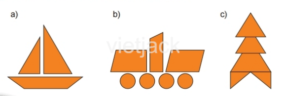 Toán 2 Bài 26 - Đường gấp khúc. Hình tứ giác - Hình 6