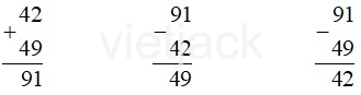 Toán 2 Bài 33 - Ôn tập phép cộng, phép trừ trong phạm vi 20, 100 - Hình 16