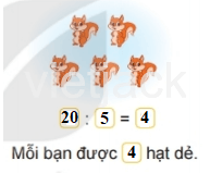 Toán 2 Bài 41 - Phép chia - Hình 10