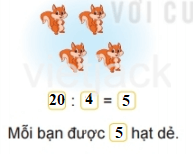 Toán 2 Bài 41 - Phép chia - Hình 11
