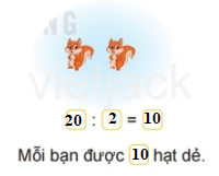 Toán 2 Bài 41 - Phép chia - Hình 12