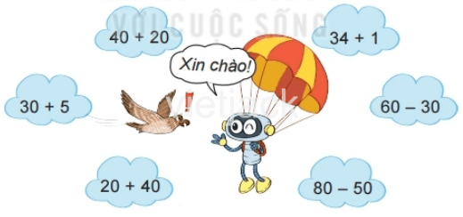 Toán 2 Bài 5 - Ôn tập phép cộng, phép trừ (không nhớ) trong phạm vi 100 - Hình 6