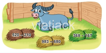 Toán 2 Bài 61 - Phép trừ (không nhớ) trong phạm vi 1 000 - Hình 11