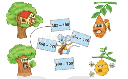 Toán 2 Bài 62 - Phép trừ (có nhớ) trong phạm vi 1 000 - Hình 6