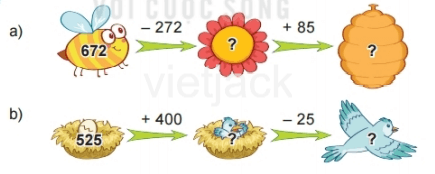 Toán 2 Bài 70 - Ôn tập phép cộng, phép trừ trong phạm vi 1 000 - Hình 12