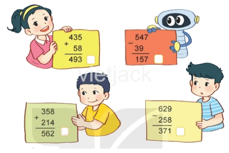 Toán 2 Bài 70 - Ôn tập phép cộng, phép trừ trong phạm vi 1 000 - Hình 6