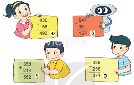 Toán 2 Bài 70 - Ôn tập phép cộng, phép trừ trong phạm vi 1 000 - Hình 7