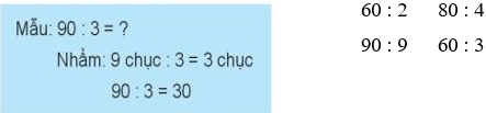 Toán 3 Bài 26 - Chia số có hai chữ số cho số có một chữ số - Hình 4