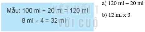 Toán 3 Bài 32 - Mi - li -lít - Hình 3