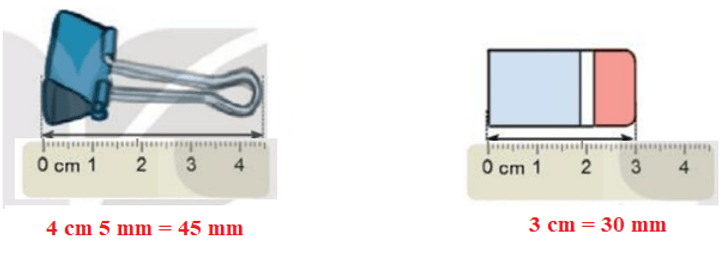 Toán 3 Bài 34 - Thực hành và trải nghiệm với các đơn vị mi - li - mét, gam, mi - li - lít, độ C - Hình 2