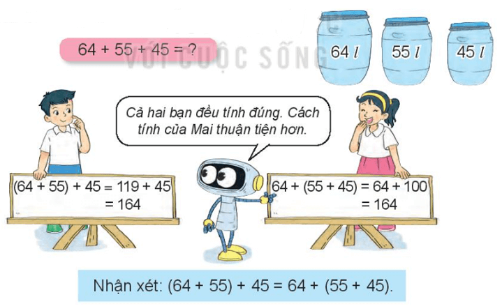 Toán 3 Bài 38 - Biểu thức số. Tính giá trị của biểu thức số - Hình 11
