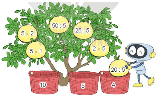 Toán 3 Bài 4 - Ôn tập bảng nhân 2; 5, bảng chia 2; 5 - Hình 6