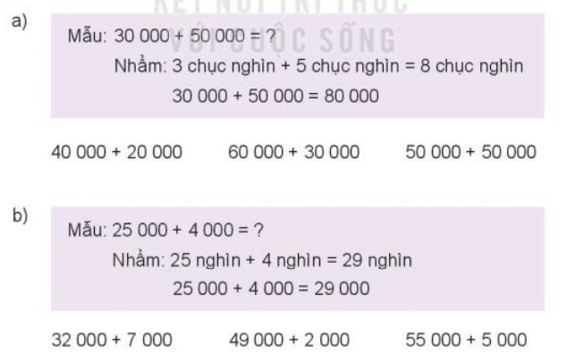 Toán 3 Bài 63 - Phép cộng trong phạm vi 100000 - Hình 5
