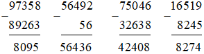 Toán 3 Bài 64 - Phép trừ trong phạm vi 100000 - Hình 3