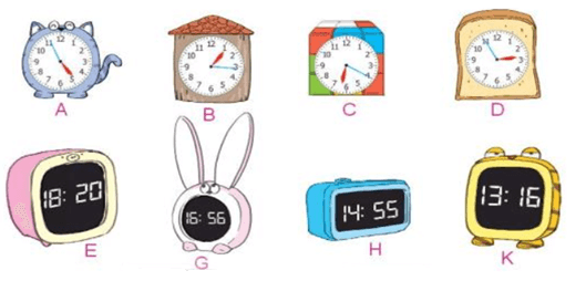 Toán 3 Bài 66 - Xem đồng hồ. Tháng - năm - Hình 3