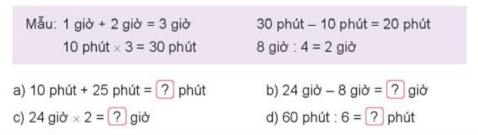Toán 3 Bài 66 - Xem đồng hồ. Tháng - năm - Hình 7