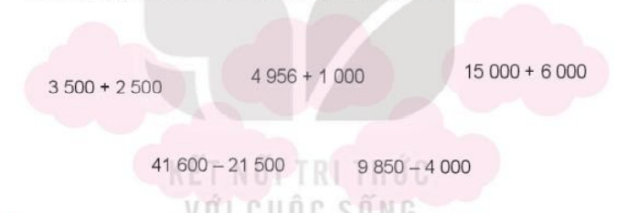 Toán 3 Bài 77 - Ôn tập phép cộng, phép trừ trong phạm vi 100000 - Hình 2