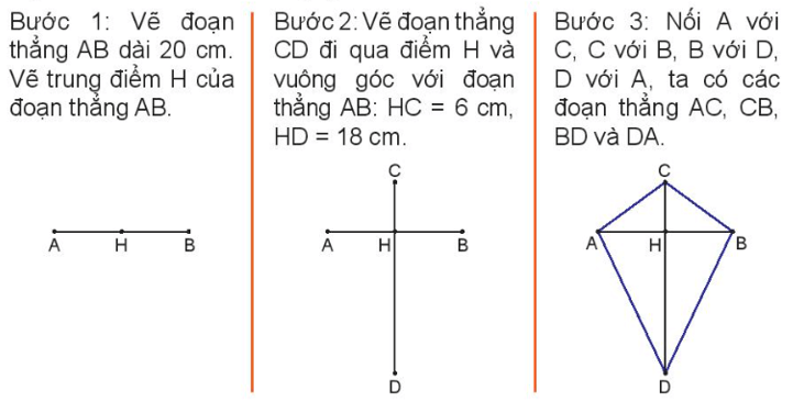 Toán 4 Bài 28 - Thực hành và trải nghiệm vẽ hai đường thẳng vuông góc - Hình 10