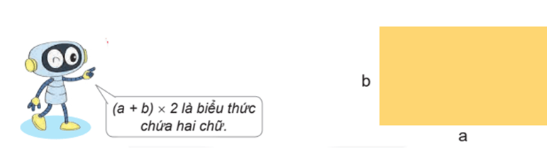 Toán 4 Bài 4 - Biểu thức chứa chữ - Hình 4