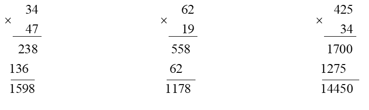 Toán 4 Bài 43 - Nhân với số có hai chữ số - Hình 13