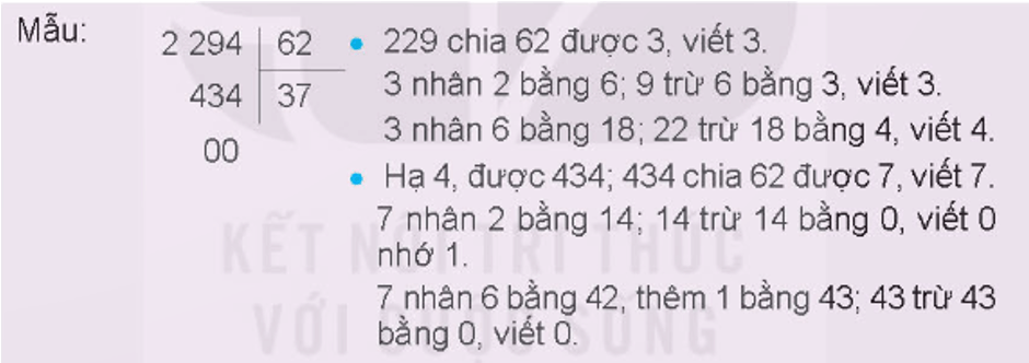 Toán 4 Bài 44 - Chia cho số có hai chữ số - Hình 7