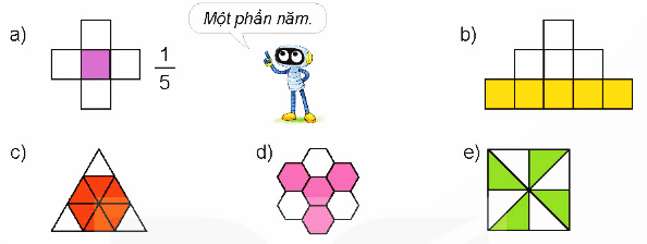 Toán 4 Bài 53 - Khái niệm phân số - Hình 6