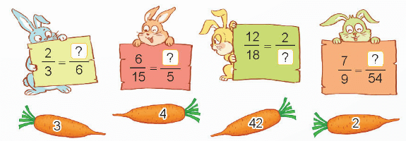 Toán 4 Bài 55 - Tính chất cơ bản của phân số - Hình 2