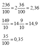 Toán 5 Bài 10 - Khái niệm số thập phân - Hình 10
