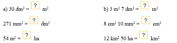 Toán 5 Bài 16 - Các đơn vị đo diện tích - Hình 6