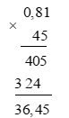 Toán 5 Bài 21 - Phép nhân số thập phân - Hình 4