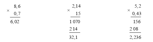 Toán 5 Bài 21 - Phép nhân số thập phân - Hình 8