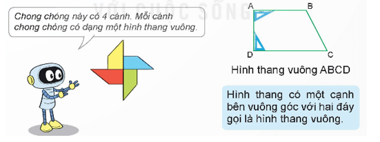 Toán 5 Bài 26 - Hình thang. Diện tích hình thang - Hình 4