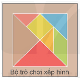 Toán 5 Bài 28 - Thực hành và trải nghiệm đo, vẽ, lắp ghép, tạo hình - Hình 4