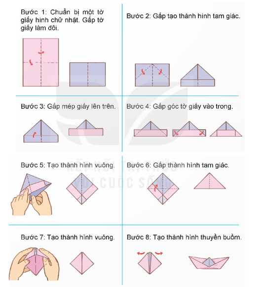 Toán 5 Bài 28 - Thực hành và trải nghiệm đo, vẽ, lắp ghép, tạo hình - Hình 6