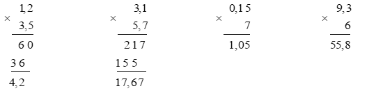 Toán 5 Bài 31 - Ôn tập các phép tính với số thập phân - Hình 12