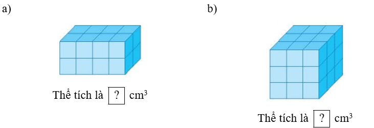 Toán 5 Bài 46 - Xăng-ti-mét khối. Đề-xi-mét khối - Hình 1