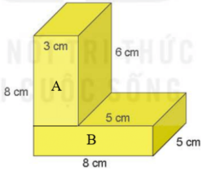 Toán 5 Bài 52 - Thể tích của hình hộp chữ nhật - Hình 6