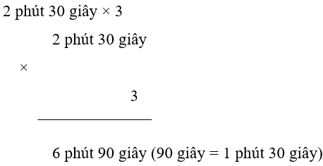 Toán 5 Bài 58 - Nhân, chia số đo thời gian với một số - Hình 3